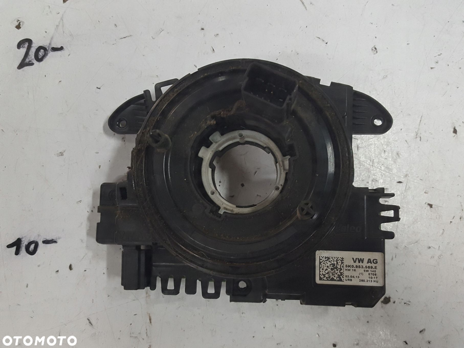 SKODA YETI 09r- TAŚMA AIRBAG ZWIJAK 5K0953569E - 1