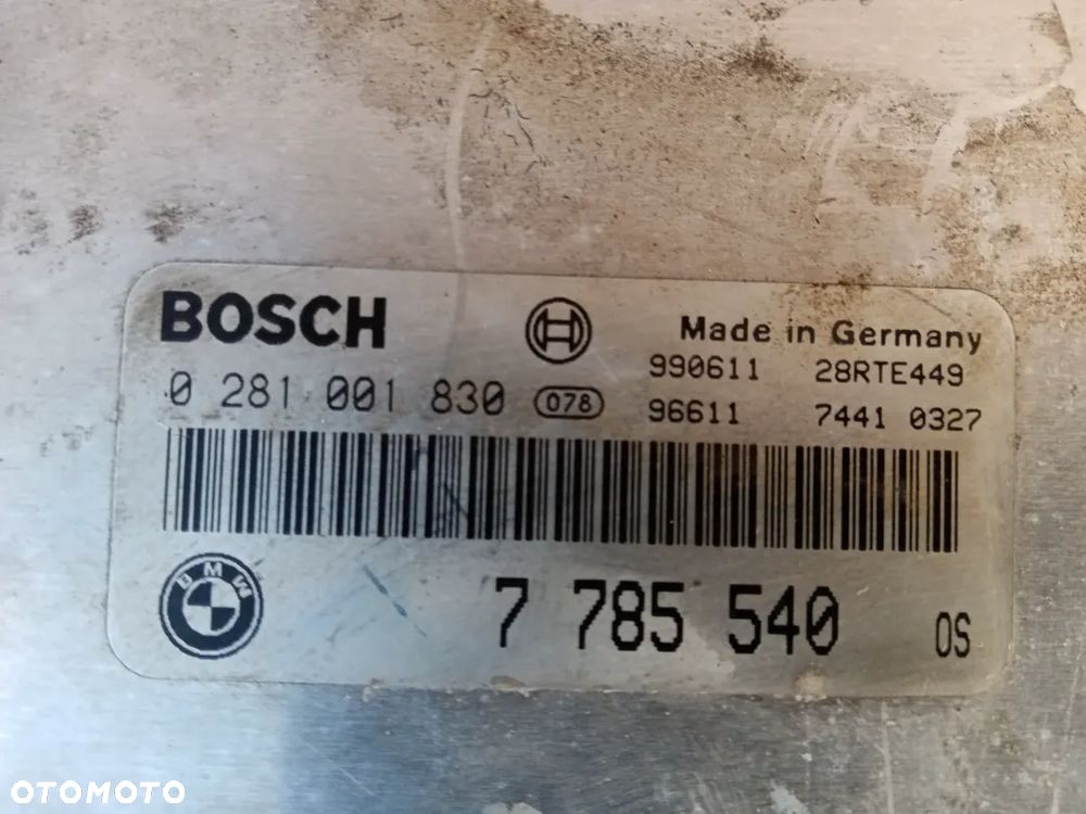 Komputer sterownik silnika BMW 5 E39 3.0D 0281001830 7785540 - 4