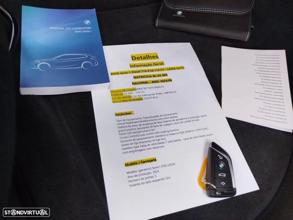 BMW 116 d Advantage Auto - 17