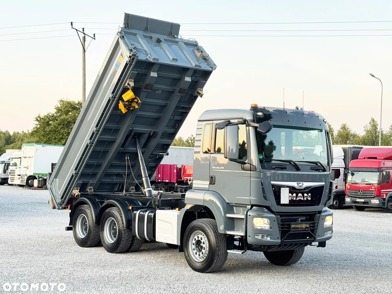 MAN TGS 26.470 / 6X4 / BORDMATIC -MEILLER-KIPPER 3-STRONNY / LODÓWKA / NAWIGACJA - 24