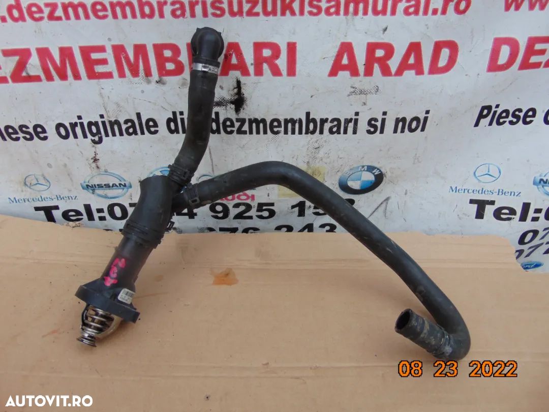 Carcasa termostat Jaguar 2.0 benzina F Pace XF XJ XE range rover Velar Evoque - 1