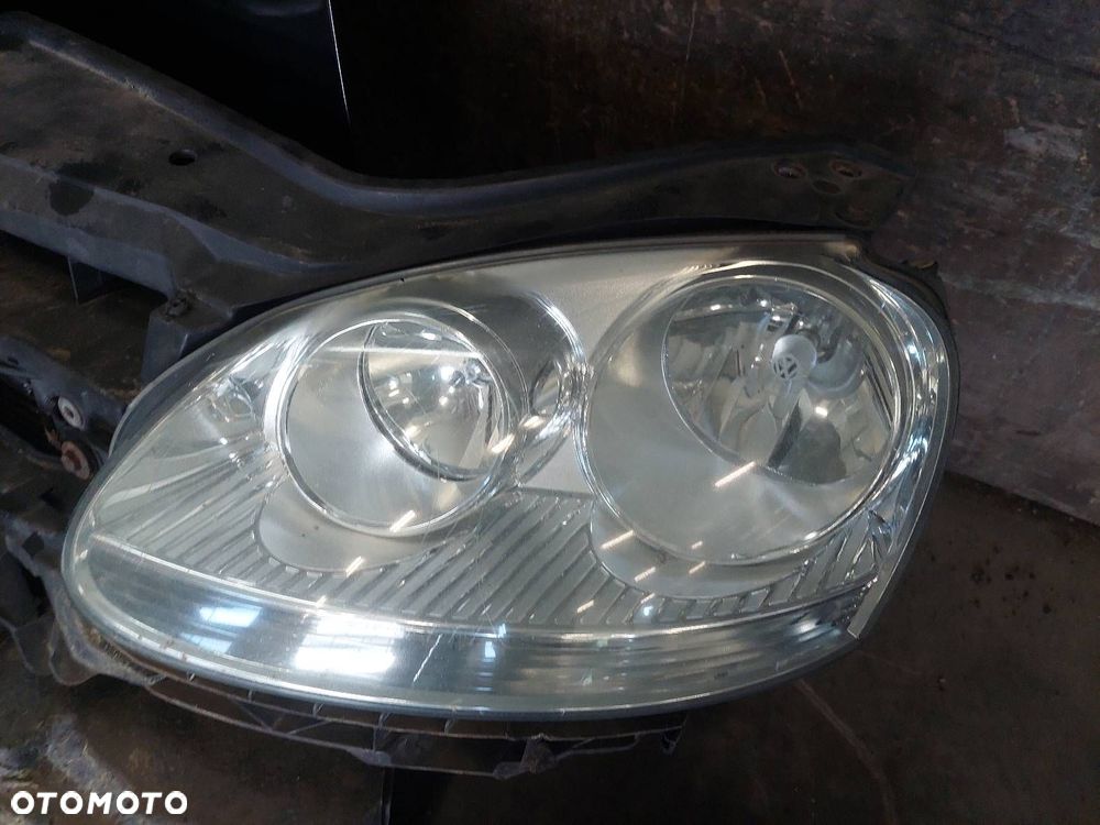 KOMPLETNY PRZÓD MASKA ZDERZAK PAS PRZEDNI LAMPY VOLKSWAGEN GOLF V LC9Z - 8