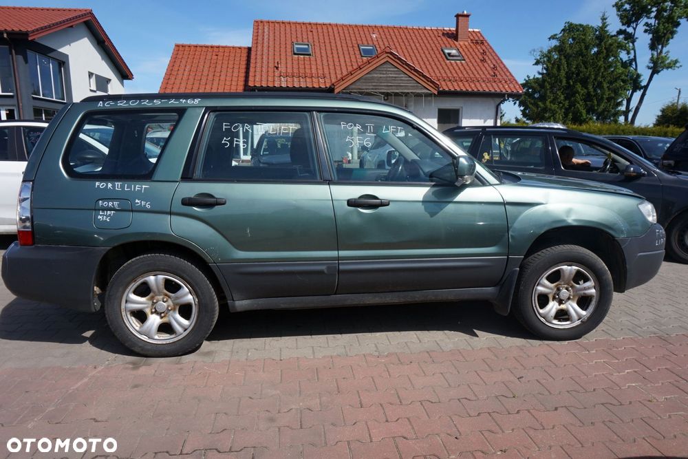 SUBARU FORESTER II SG LIFT 2006 5F6 2.0 16V EJ20F 158KM TY755XT7AA ZIELONY EVERGREEN na części - 6