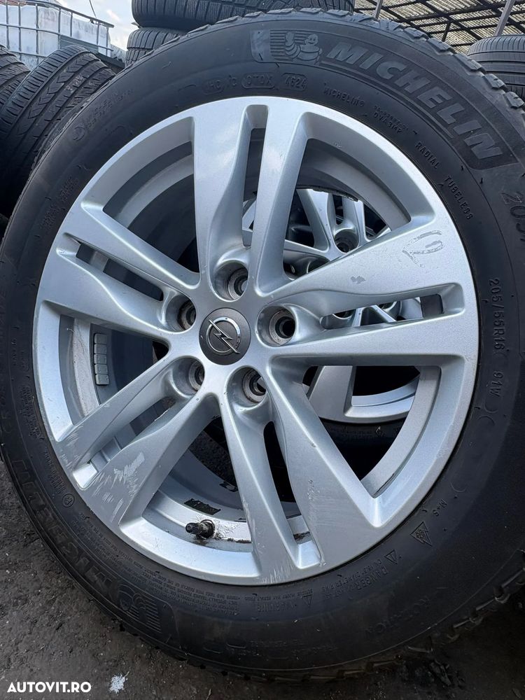 Set Jante Opel Astra K 205/55 R16 , prezoane 5x105 , cod:39024544 - 2