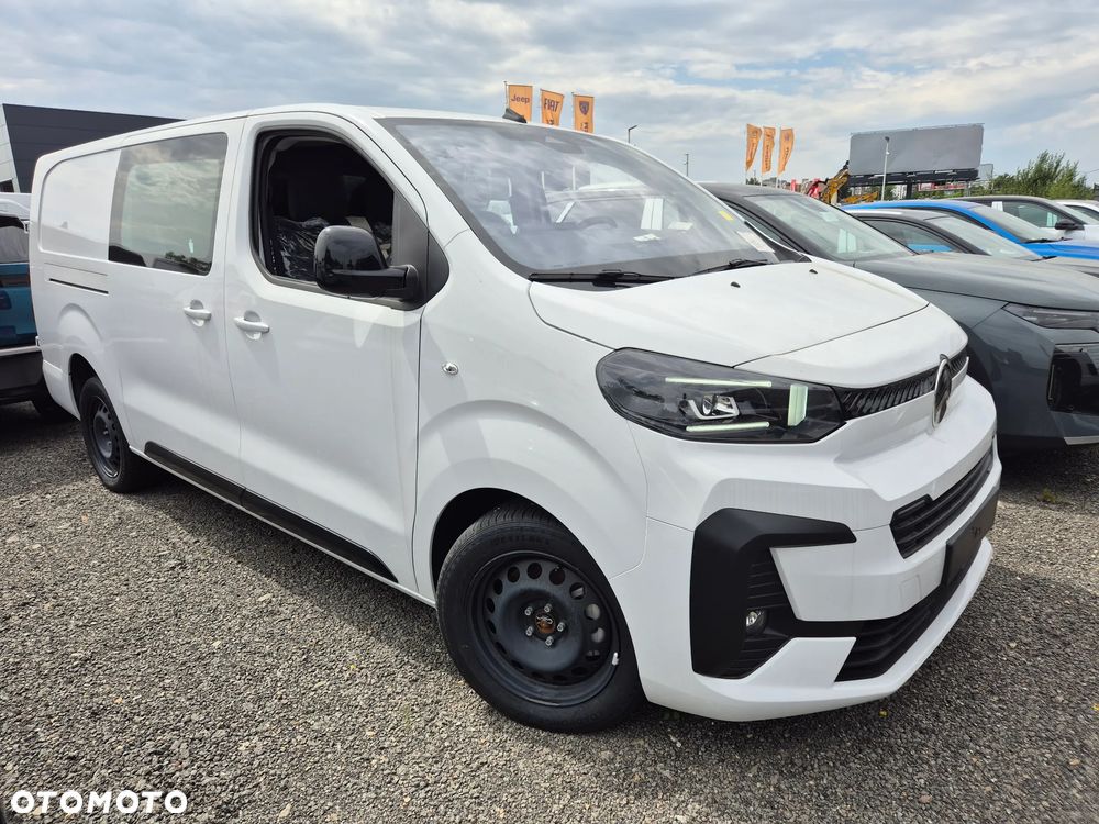 Citroën Jumpy Brygadowy XL LONG 6 miejsc 2.2 150KM Automat !! OD REKI !! - 2