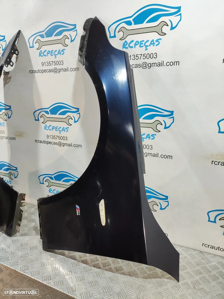 - FRENTE COMPLETA BMW SERIE 5 E60 SEDAN PACK M E61 TOURING PACK M CAPOT PARACHOQUES SENSORES GUARDA-LAMAS OTICAS RADIADOR VENTILADOR FRENTE FIBRA REFORÇO - 13