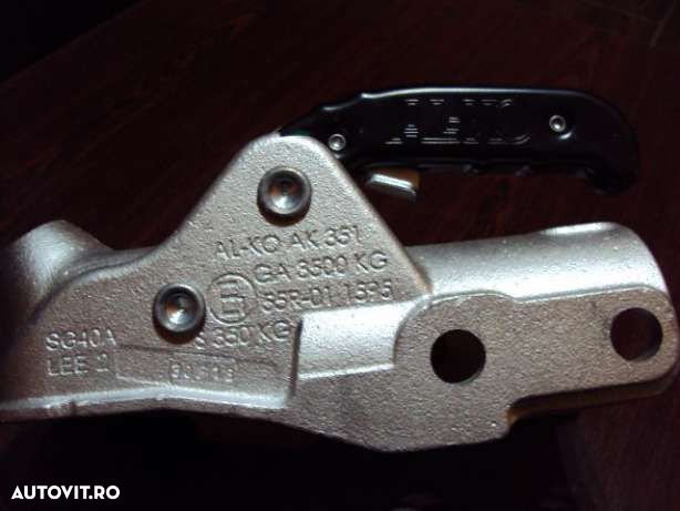 Cupla ALKO AK351 de 3500 kg, ALKO ORIGINAL, cupla de remorcare - 2