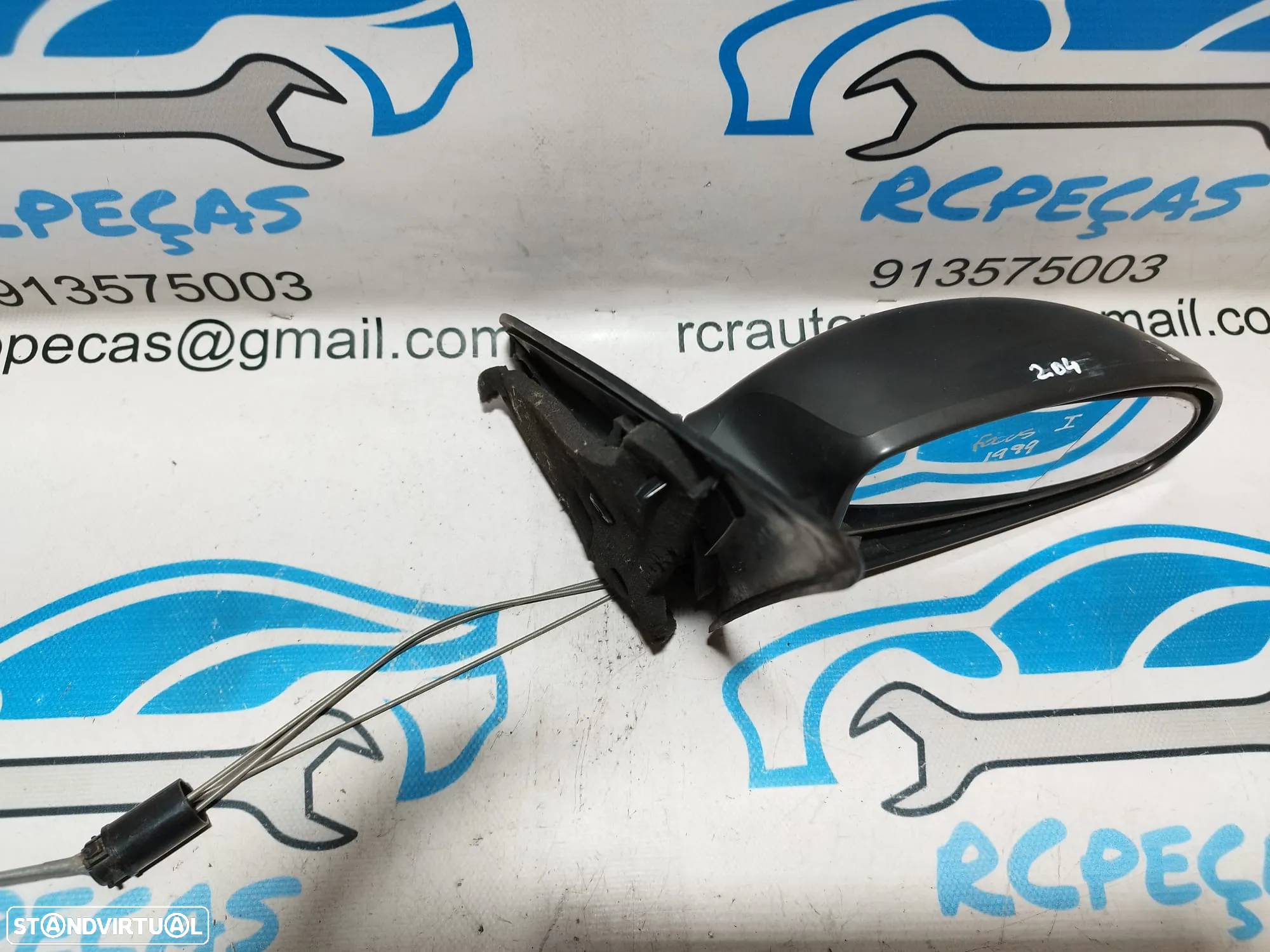 ESPELHO RETROVISOR DIREITO FORD FOCUS I 1 MK1 98AB17682UE MANUAL ESPELHOS RETROVISORES - 8