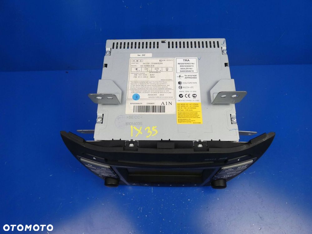HYUNDAI IX35 RADIO FABRYCZNE - 2