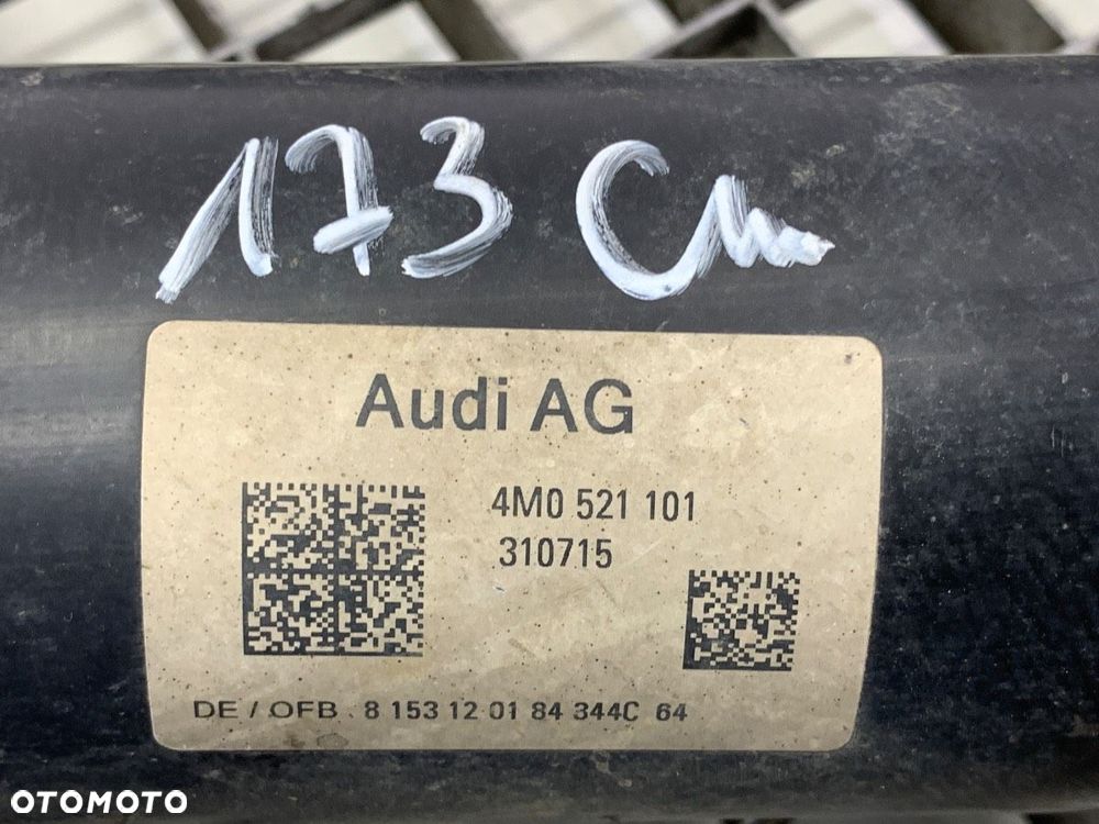 WAŁ NAPĘDOWY TYŁ  AUDI Q7 (4MB, 4MG) 2015 - 2022 3.0 TDI quattro 200 kW [272 KM] olej napędowy - 4