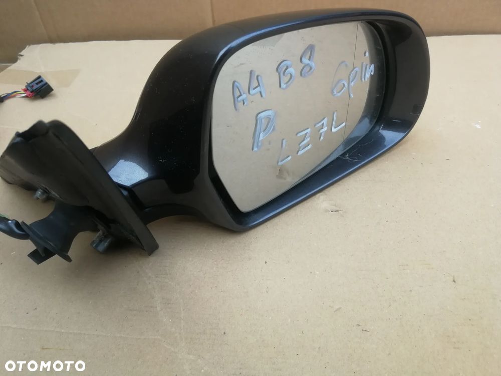Audi A4 B8 lusterko prawe 6 pin LŻ7L - 7