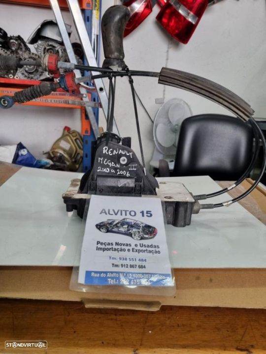 selector de mudanças Renault Megane 2  2003 - 2006 , 5 velocidades - 1