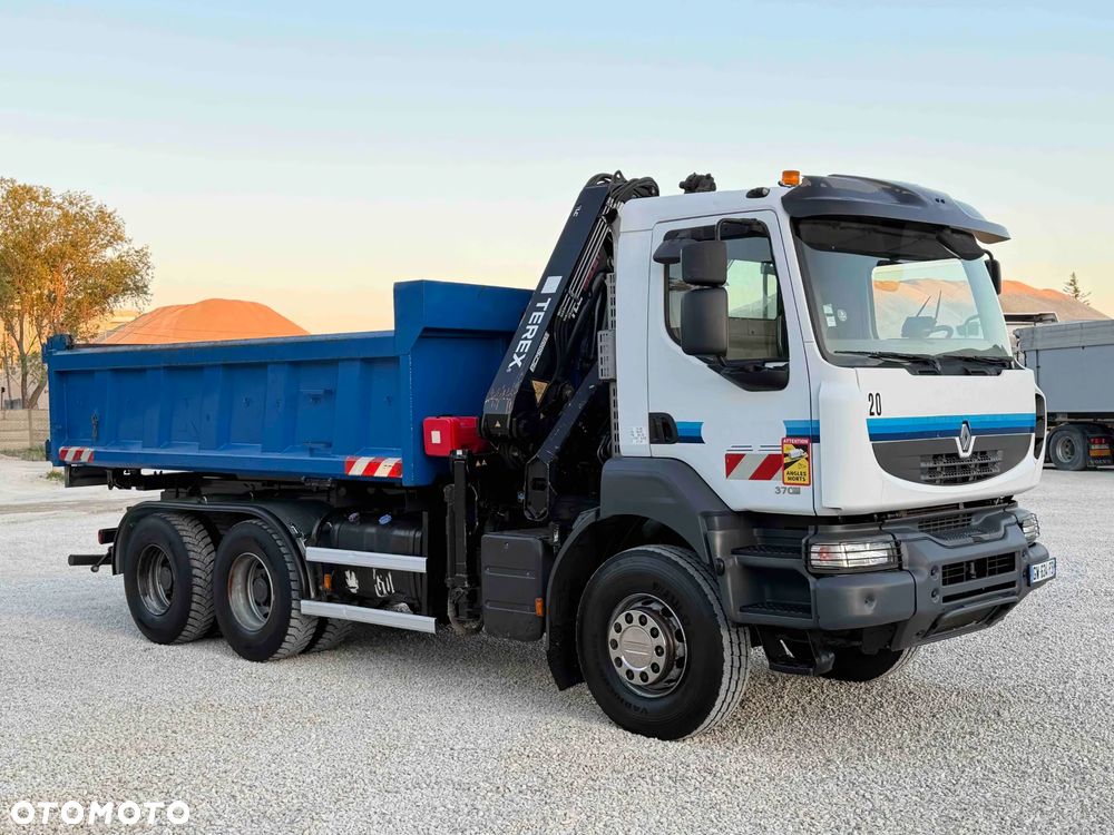 Renault KERAX=370DXi=6X4=WYWROTKA+HDS=TEREX - 9