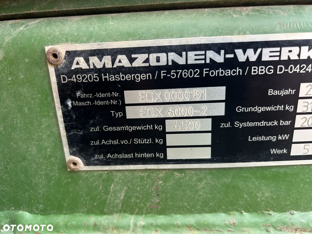 Amazone EDX-6000 2 - 5