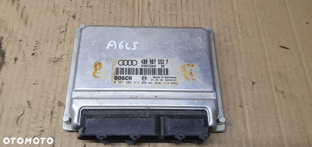 Komputer sterownik silnika Audi A6 C5 2.4 4B0907552F - 1