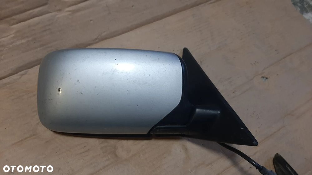 Lusterko BMW E34 prawe srebrne 4 pin - 2