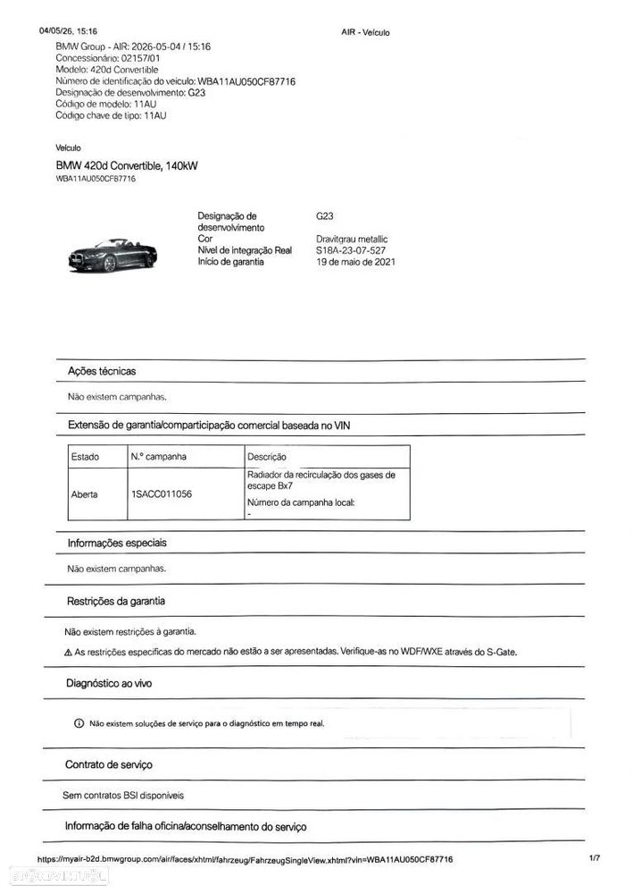 BMW 420 d Pack Desportivo M Auto - 55