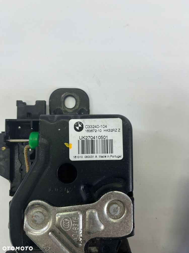 BMW X1 F48 MECHANIZM DOCIĄG ZAMEK KLAPY BAGAŻNIKA KOMPLET OE 7374006 ORG - 3