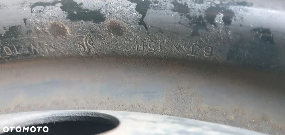 Felgi stalowe z oponami 4X100 ET43 6J R15 Fiat Punto EVO 51763241 - 18