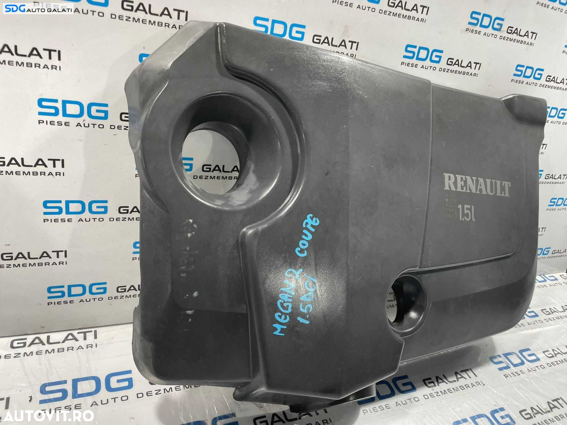 Capac Plastic Protectie Motor Renault Megane 2 1.5 dCi 2002 - 2008 Cod 8200404674 8200365952 [L4628] - 6