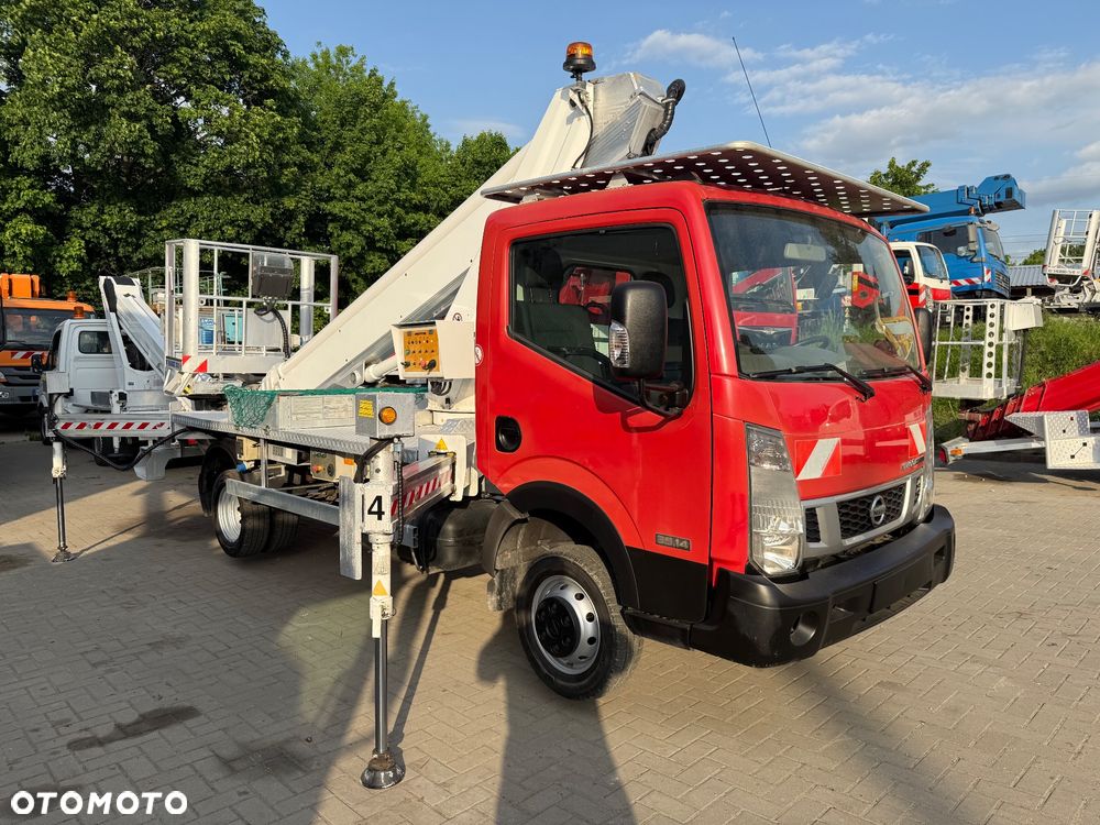 Nissan Podnośnik Koszowy Multitel Mt 204 20,5 metra 14 w Bok Kosz 300 KG!!! Zwyżka!UDT! jak Wumag Ruthmann GSR - 1