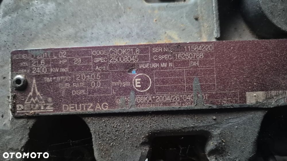 Silnik Deutz D2011 L02 - 3