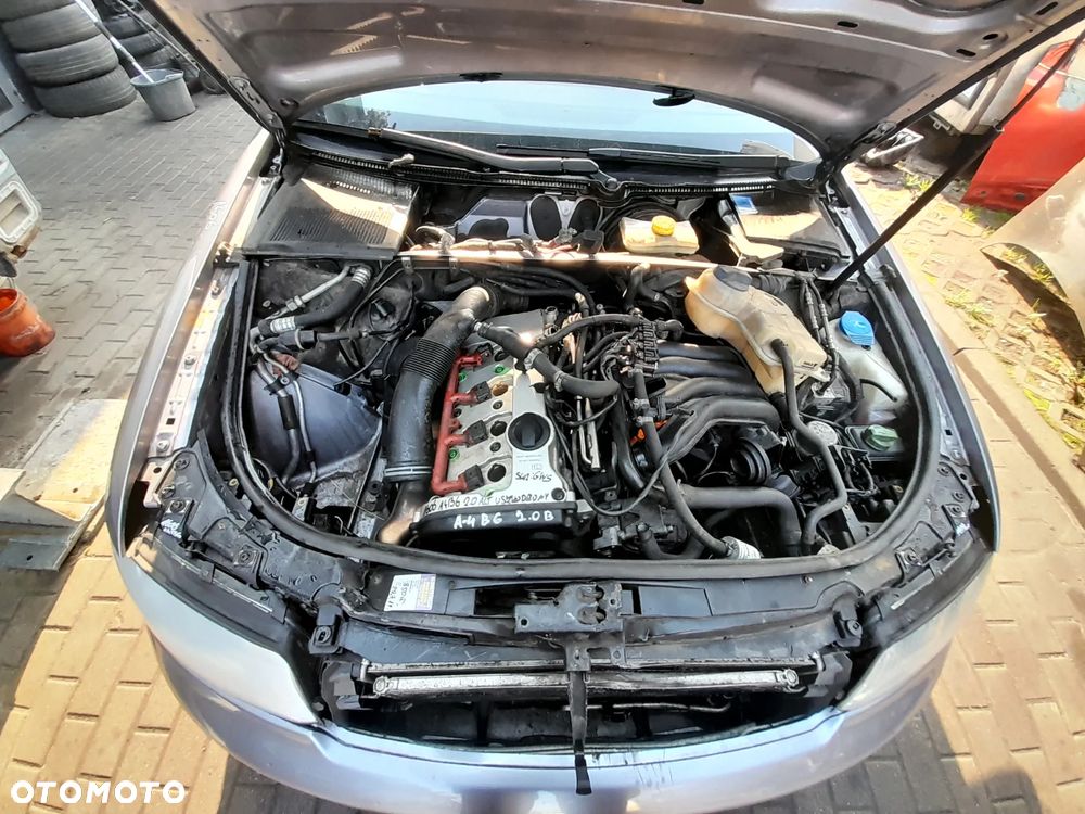AUDI A4 B6 SILNIK 2.0 20V 130KM BENZYNA !!!! NA CZĘŚCI !!!! OZNACZENIE: ALT - 1