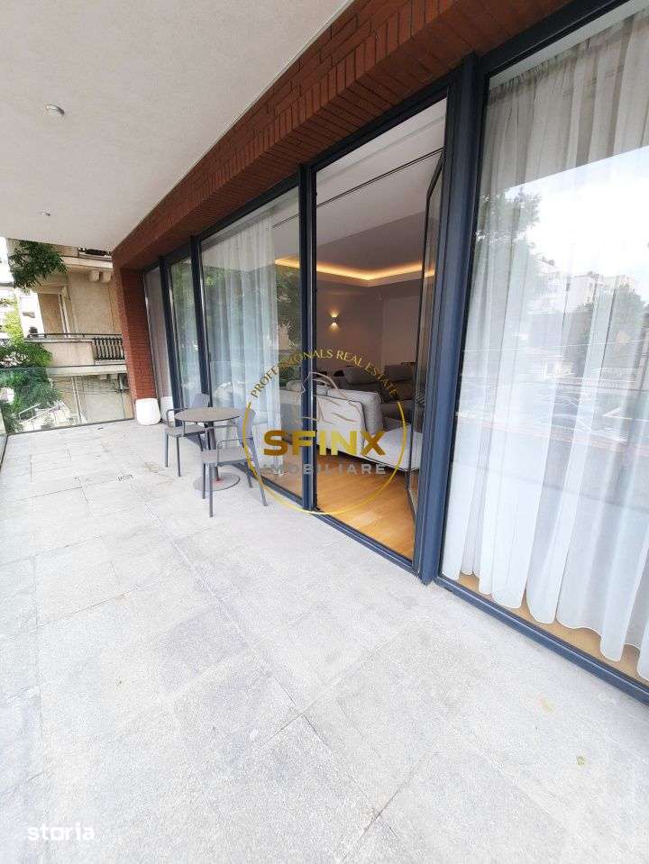 Primaverii, 4 room furnished apartment, large terrace, parking — fotografia 3
