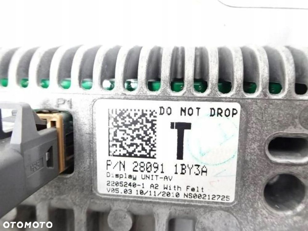 radio cd wyświetlacz nissan x-trail t31 - 10