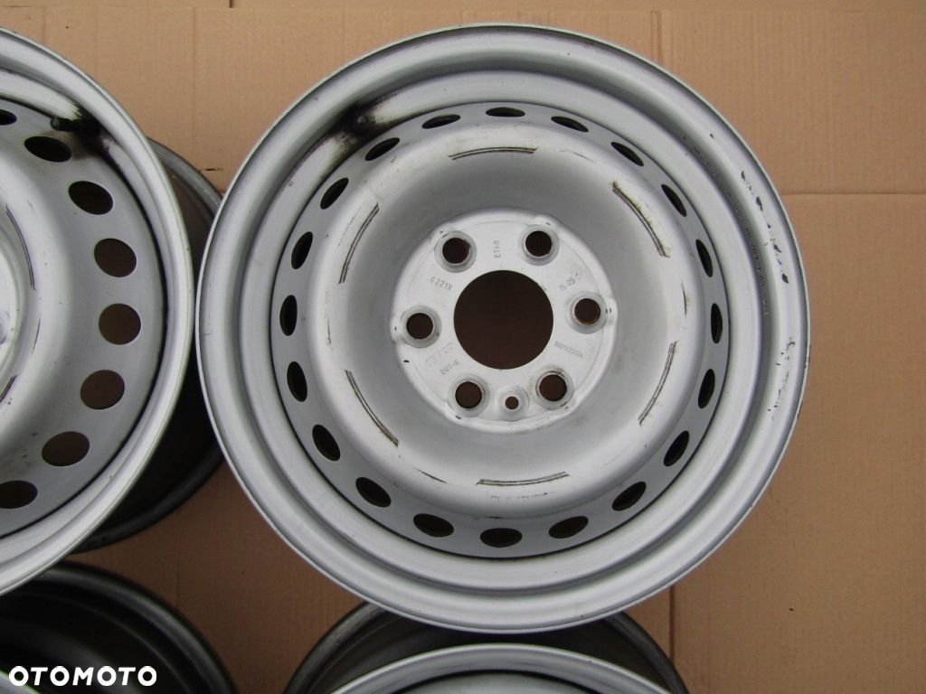 4x Felgi Stalowe 16 Iveco Daily 6,5j 6x125 ET68 oryginał - 6