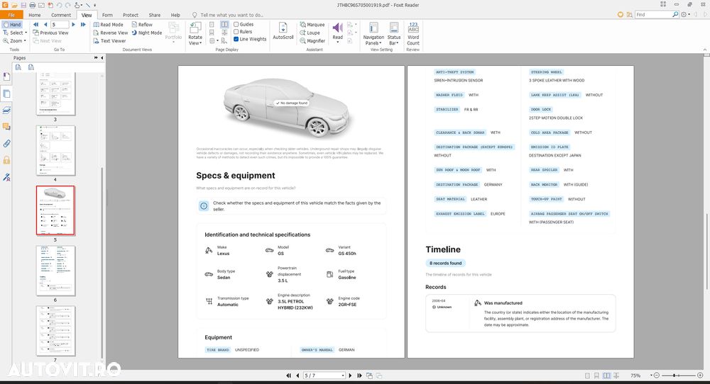 Lexus Seria GS 450h - 21