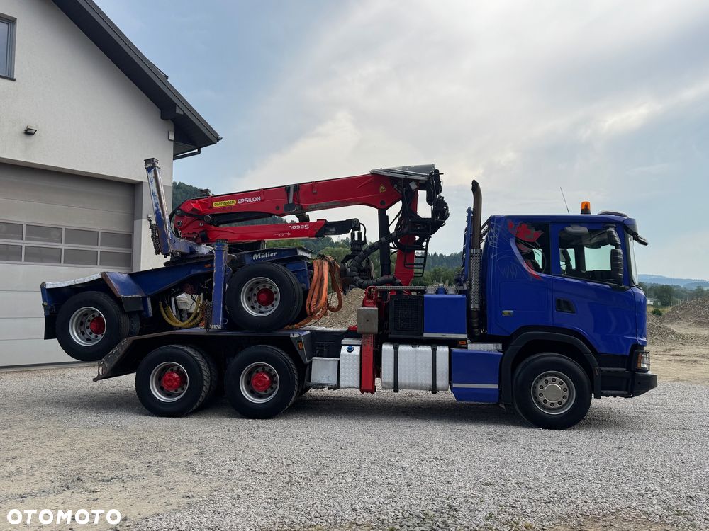 Scania G500XT Do drewna drzewa dłużycy Epsilon S260L - 4
