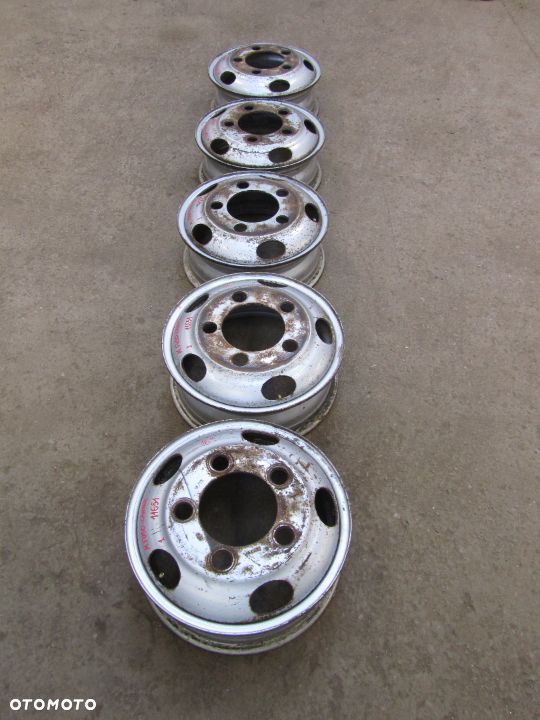 mitsubishi canter fuco felgi stalowe 16" - 1