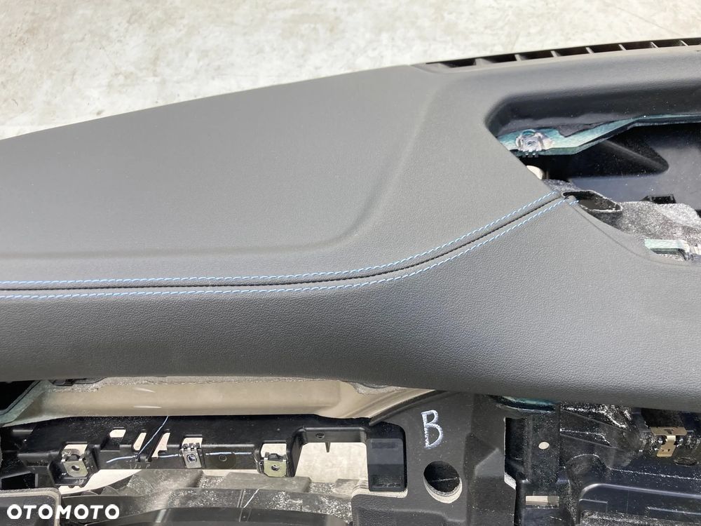 BMW 3 G20 G21 M3 G80 G81 M4 G82 G83 G22 G26 DESKA KONSOLA KOKPIT PULPIT PÓŁKA PARAPET AIRBAG KOLAN PODUSZKI POWIETRZNE KIEROWCY PASAŻERA KOLANOWA KURTYNY KURTYNA PASY PAS naprawa Raz2 !!! SKÓRA - 12