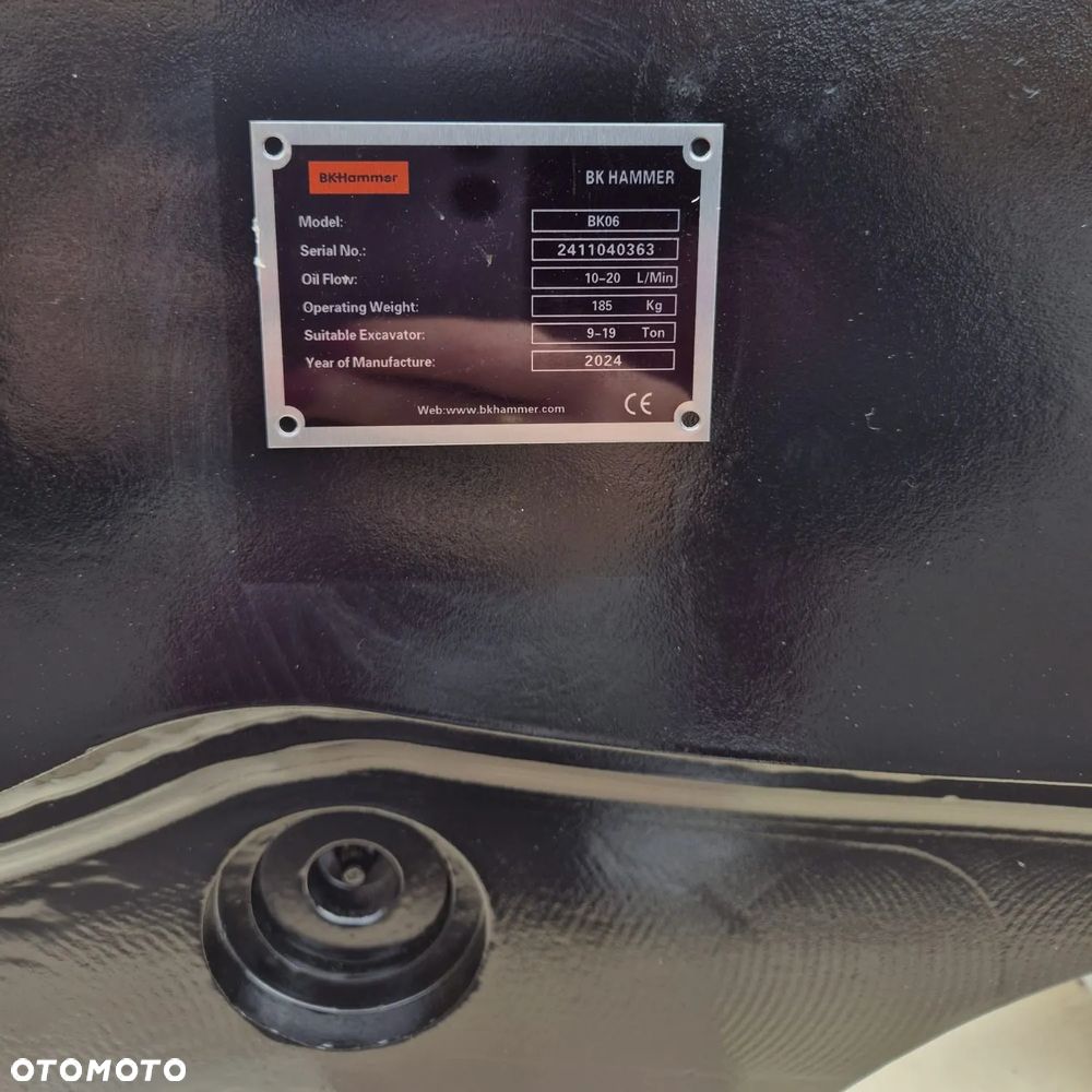 Szybkozłącze mechaniczne  BK Hammer koparki 14-16T KOMATSU - 5