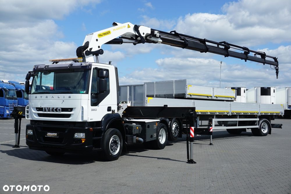 Iveco STRALIS / 260E36 / 6 X 2 / HDS PALFINGER PK 42 002 SH-E / WYSIĘG 17 M - 1