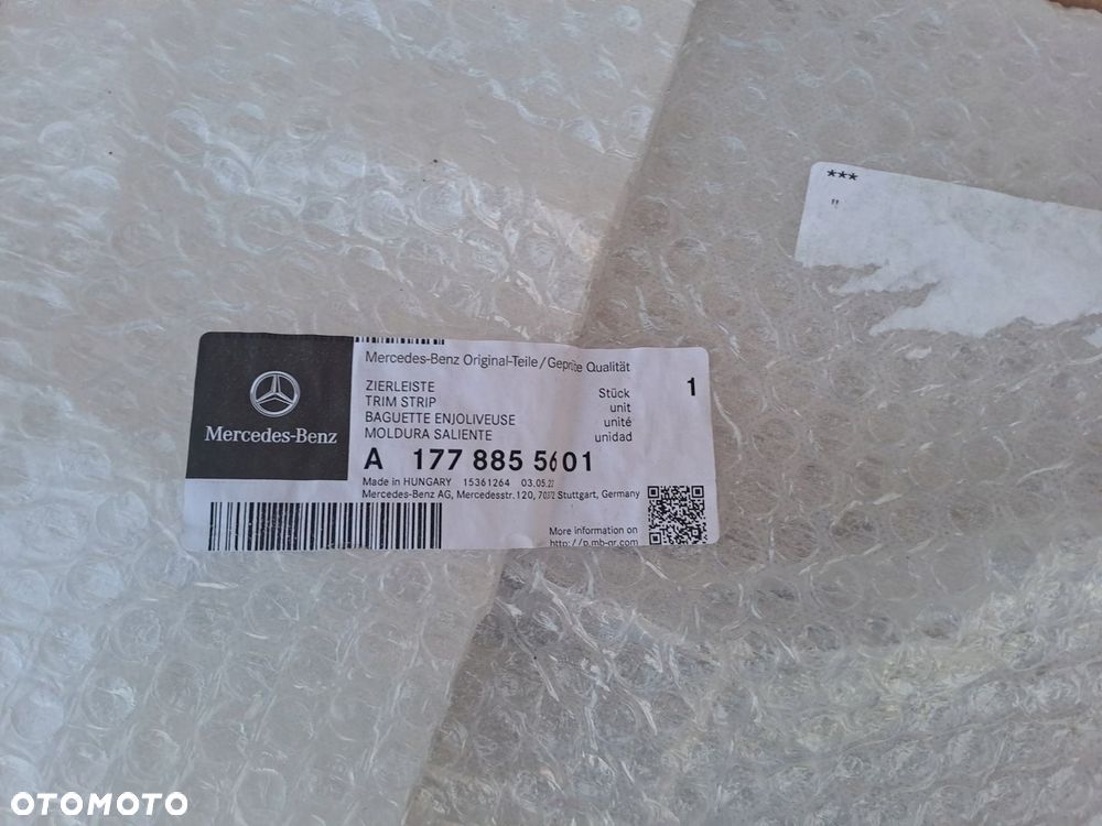 MERCEDES W177 AMG LISTWA ZDERZAKA TYLNEGO - 2