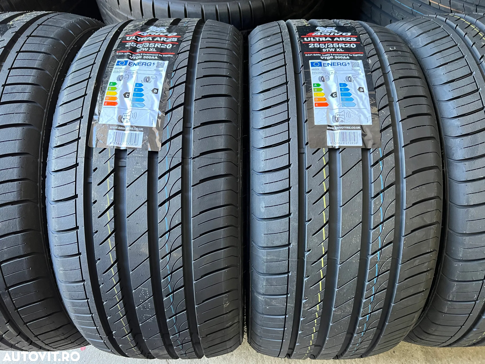 4 anvelope vara 255-35-20 AUDI A5 A6 A7 A8 Opel anvelope vara cu protectie janta - 2