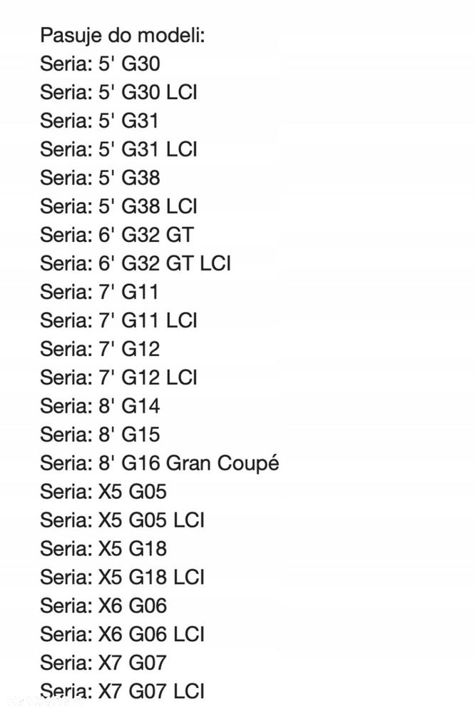 BMW G30 G31 G11 G12 G15 X5 G05 X7 G07 KIEROWNICA M-PAKIET ŁOPATKI WIBRACJA - 2