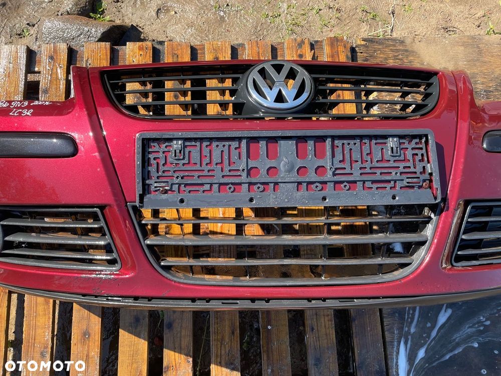 vw polo 9n3 IV 07r zderzak przód przedni kompletny lakier- LC3R - 6