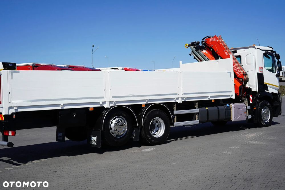 Renault C 430 / 6 X 2 / E 6 / SKRZYNIOWY + HDS / FASSI F 195 / ROTATOR / PILOT / DŁ. 8,05 M - 36
