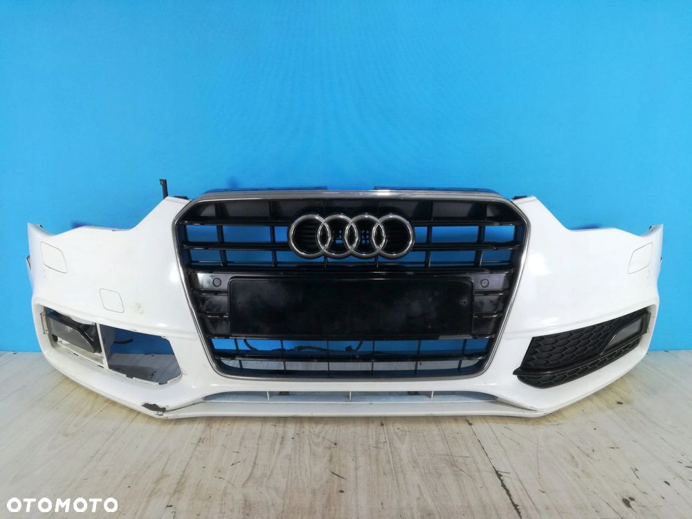 Audi A5 S5 8T0 S-Line zderzak grill przód LY9C 12/16 - 1