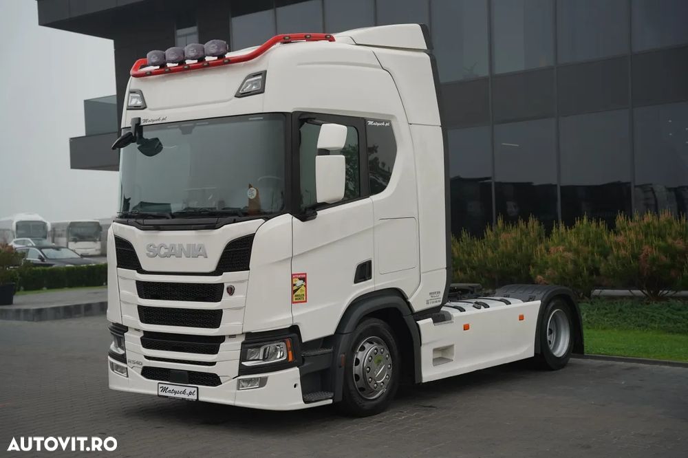 Scania R 500 / RETARDER / PLATĂ JOSĂ / MEGA / I-PARK COOL / - 5