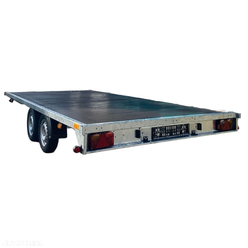 REPO Remorca 750 kg 2 Axe Repo 410x210 cm Tip Platforma - 4