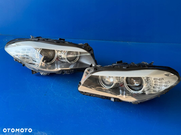 LAMPY BI XENON BMW F10 F11 DNAMIC SKRETNE KOMPLETNE BDB EU