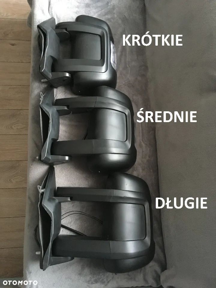 LUSTERKO FIAT DUCATO BOXER JUMPER 2006-2022 KRÓTKIE LEWE PRAWE ELEKTRYCZNE PODGRZEWANE - 8