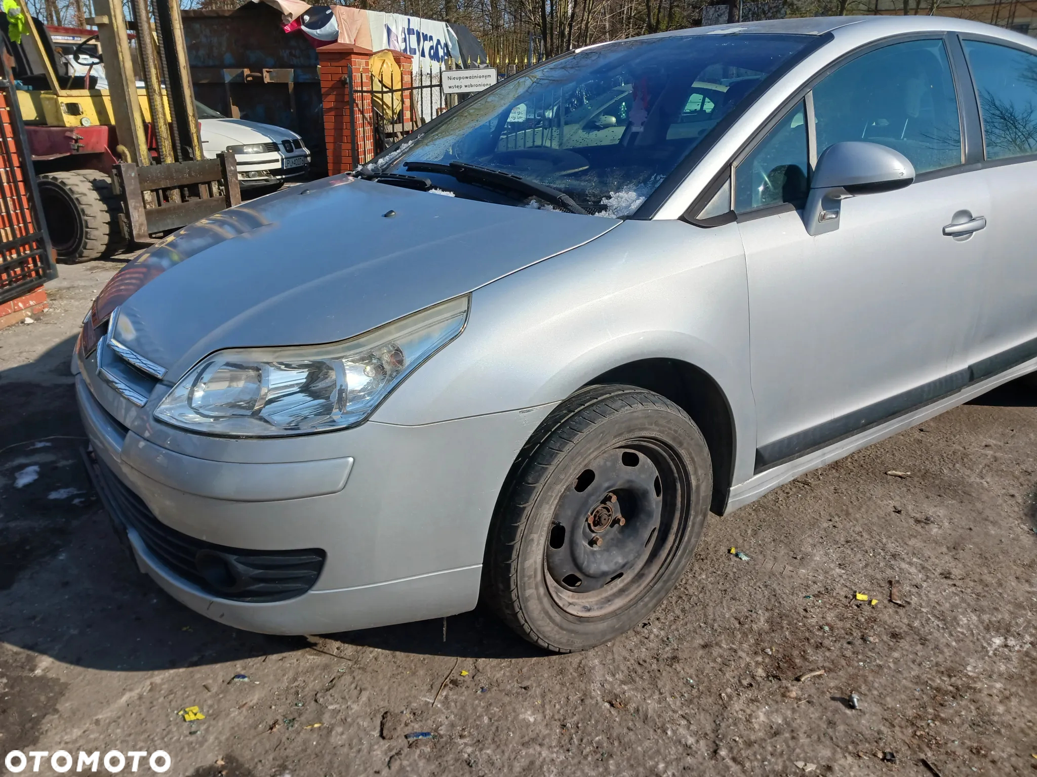 Citroen C4 I 04-10 silnik 1.6 HDI 90Km 109KM wtryski drzwi klapa tył błotnik EZR szyba maglownica panel schowek przełącznik fotel belka zacisk felgi klamka zamek lusterko podszybie osłona wyświetlacz WSZYSTKIE NA CZĘŚCI - 3