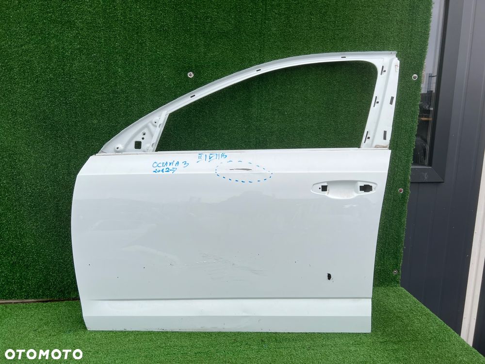 DRZWI PRZÓD LEWE SKODA OCTAVIA III 3 14- - 1