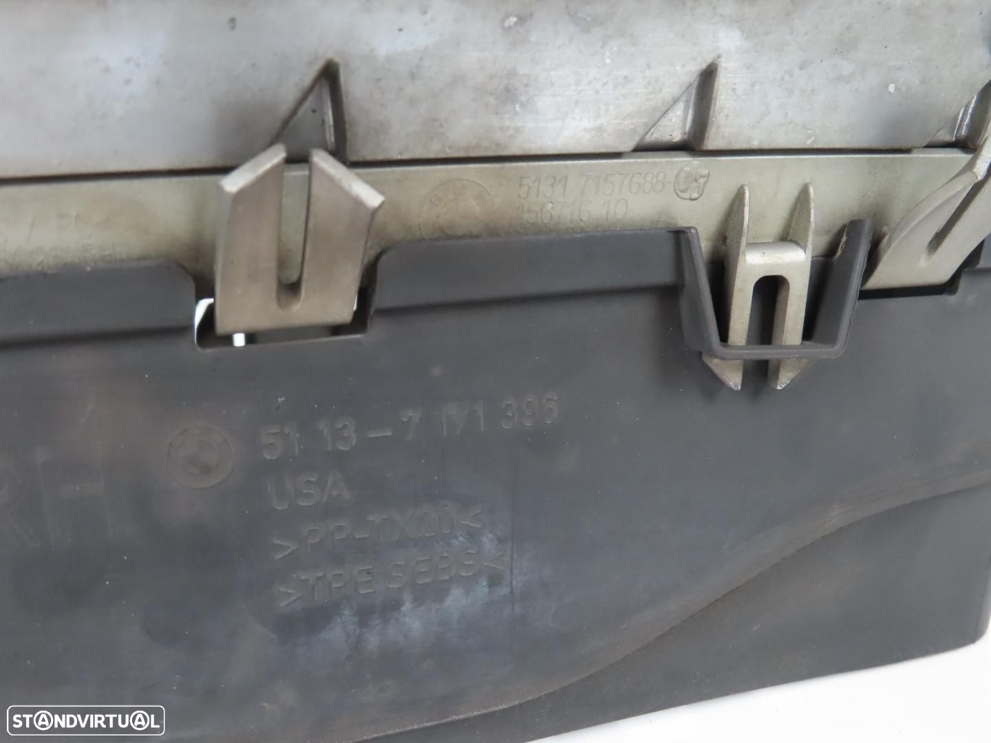 Grelhas Cromadas TITAN Usado / Original BMW X5 (E70)/BMW X6 (E71, E72) 511371852... - 5