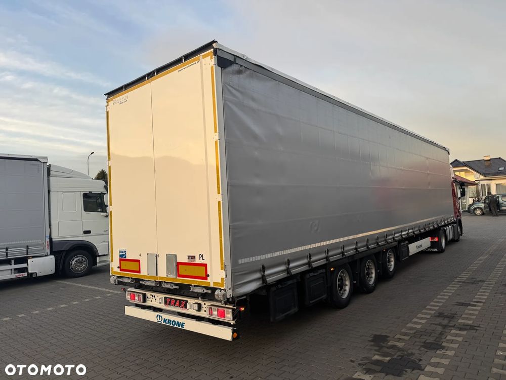 Krone FIRANKA MEGA , XL, OŚ I DACH PODNOSZONE, 2022 ROK KRAJOWA + SCANIA R450 2022 - 35